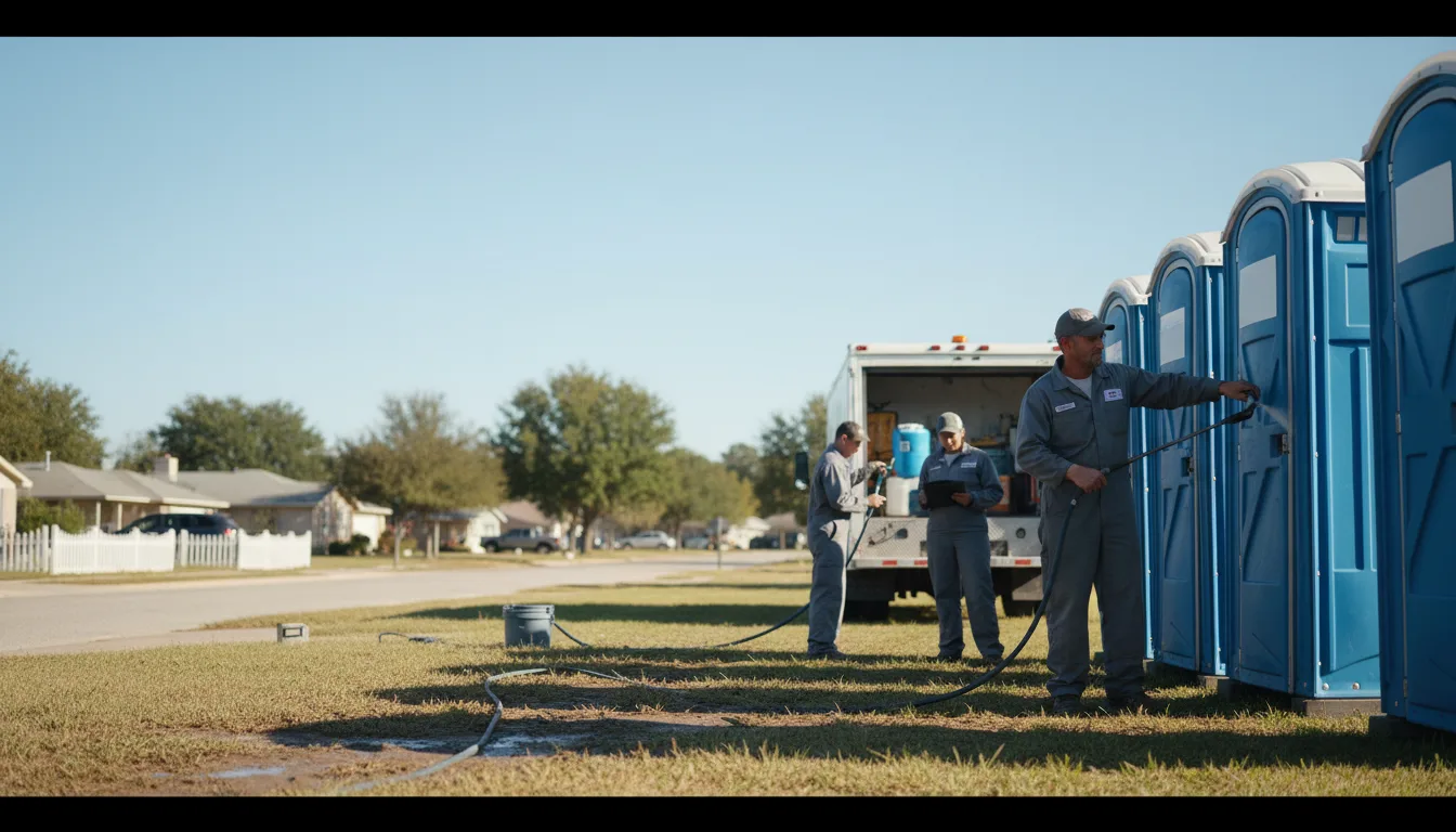 Long-Term Portable Toilet Rental in Lakeview, OH near me